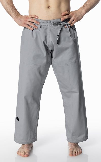 PANTALON DE JUDO MOSKITO GRIS-1