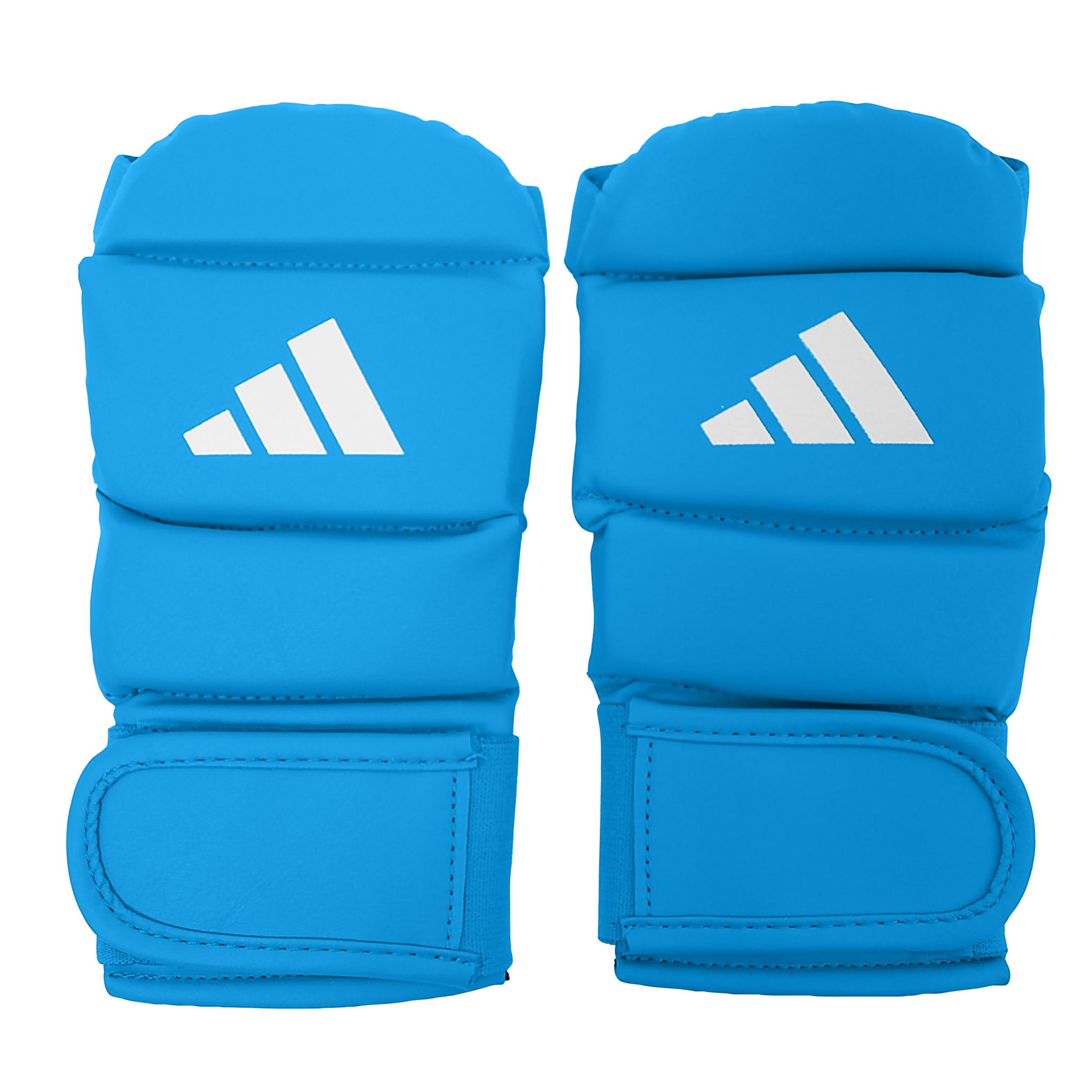 Mitaines de Jiu Jitsu bleues-5