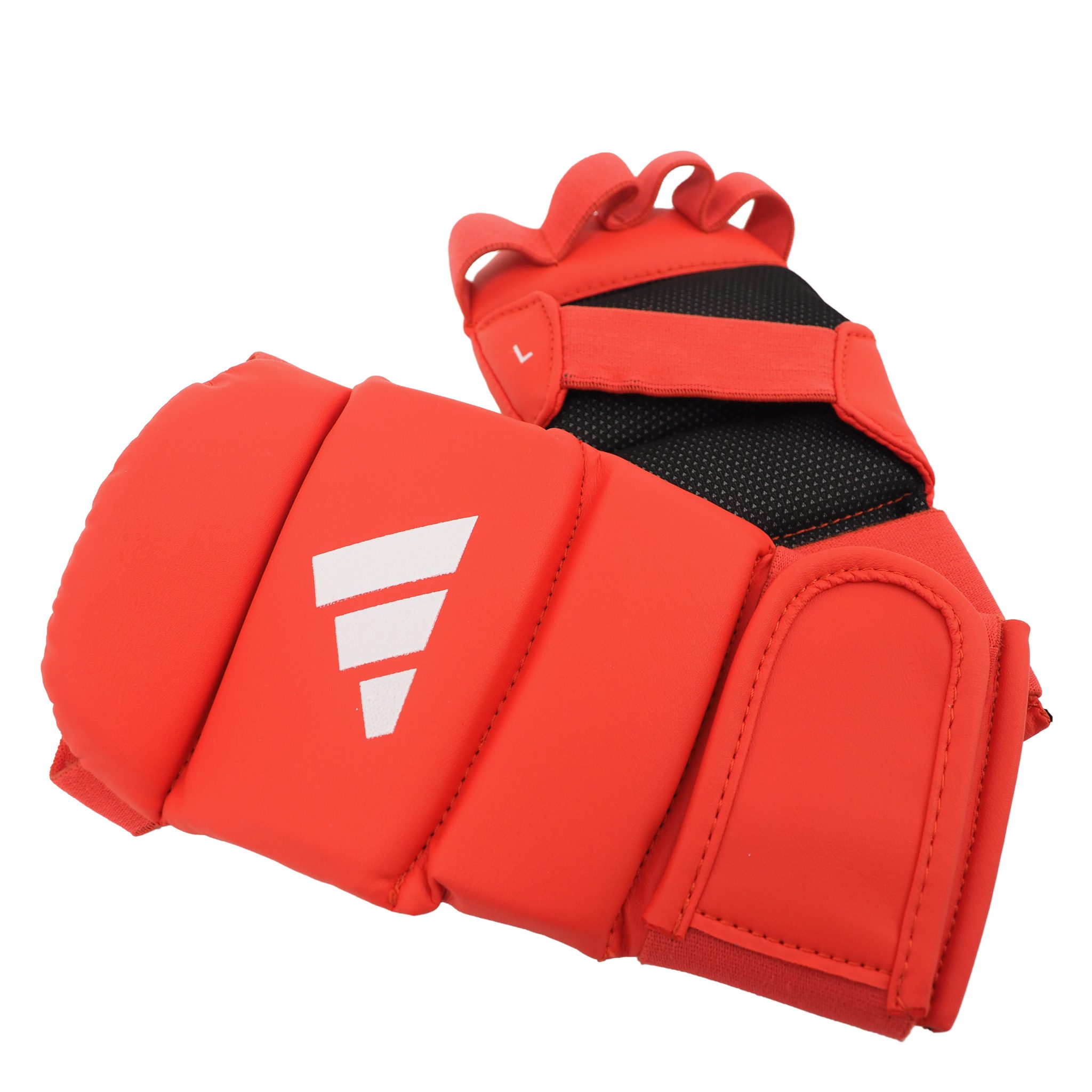 Mitaines de Jiu Jitsu rouges-2