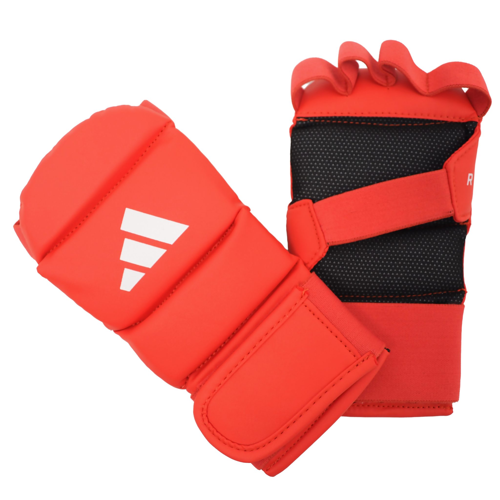 Mitaines de Jiu Jitsu rouges-4